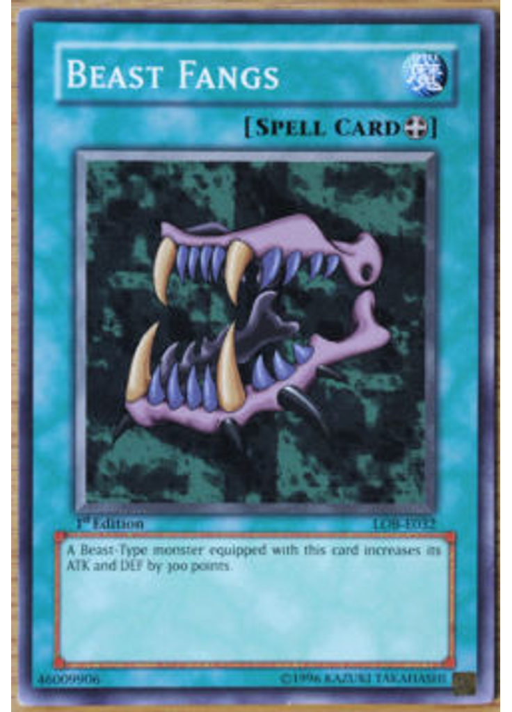 Beast Fangs (Short Print 1st Edition Reprint)