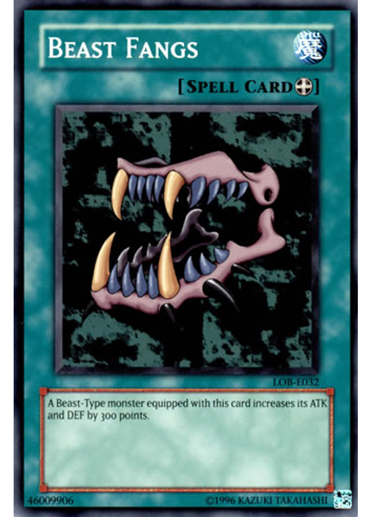 Beast Fangs (Short Print Unlimited Reprint2)