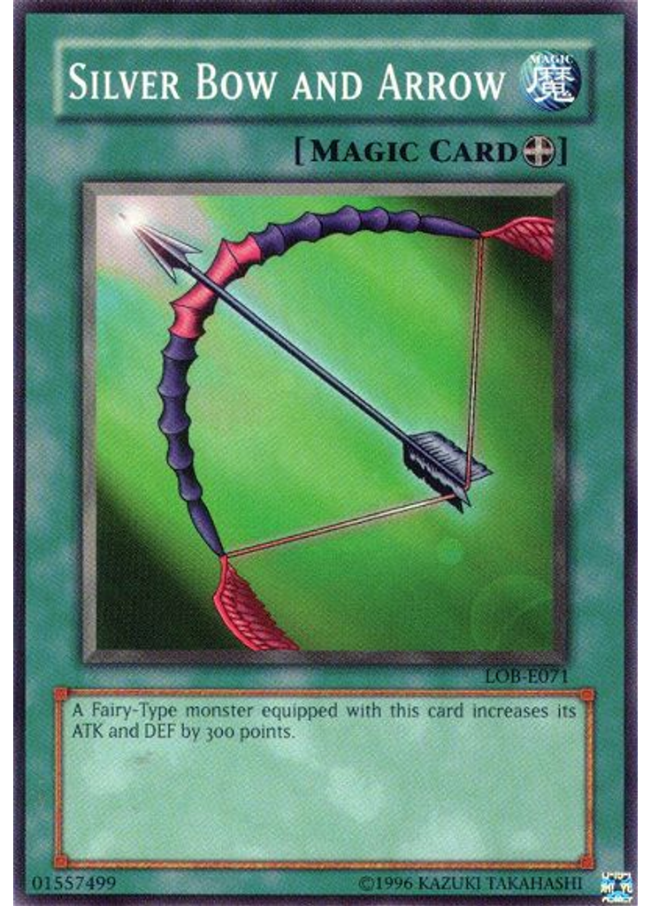 Silver Bow and Arrow (Short Print Unlimited)