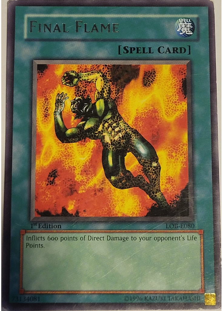 Final Flame (Rare 1st Edition Reprint)