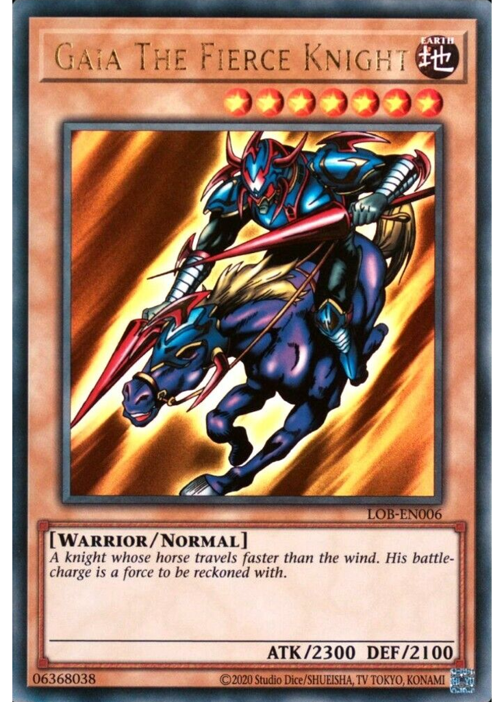 Gaia The Fierce Knight (Ultra Rare Unlimited 25th Anniversary Edition)