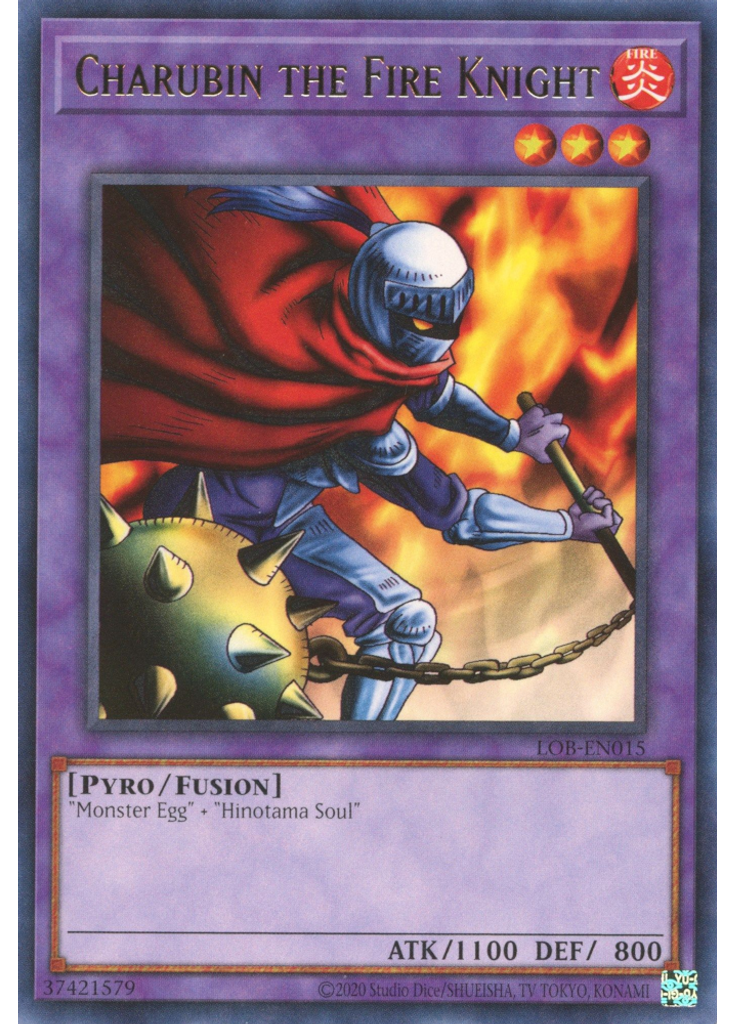 Charubin the Fire Knight (Rare Unlimited 25th Anniversary Edition)
