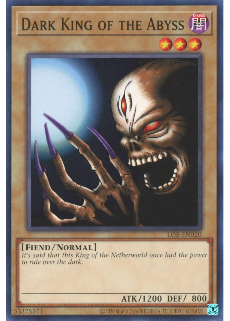 Dark King of the Abyss (Common Unlimited 25th Anniversary Edition)