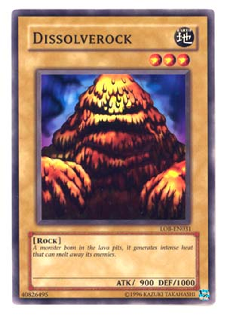 Dissolverock