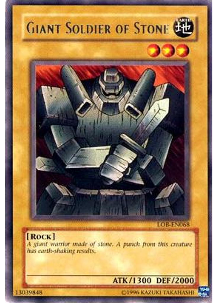 Giant Soldier of Stone
