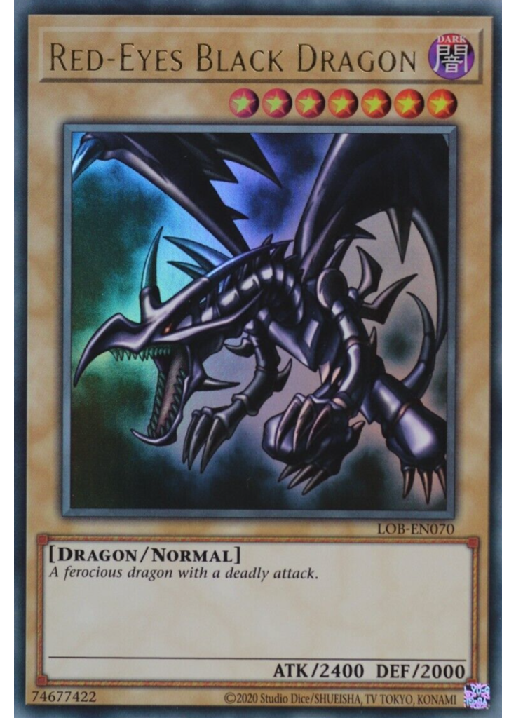 Red-Eyes Black Dragon (Ultra Rare Unlimited 25th Anniversary Edition)