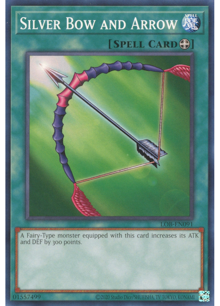 Silver Bow and Arrow