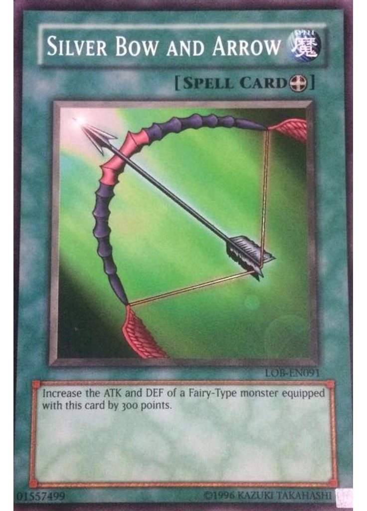 Silver Bow and Arrow (Short Print Unlimited)