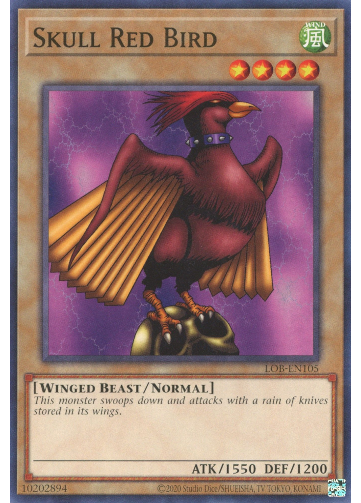Skull Red Bird (Common Unlimited 25th Anniversary Edition)
