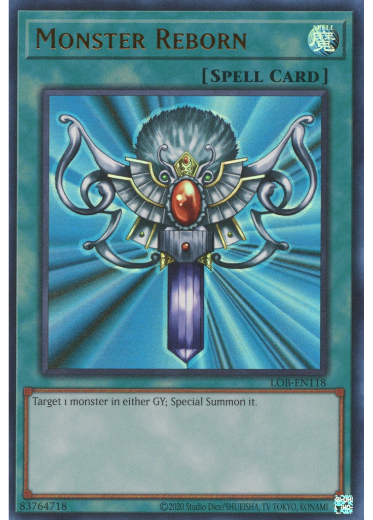 Monster Reborn (Ultra Rare Unlimited 25th Anniversary Edition)
