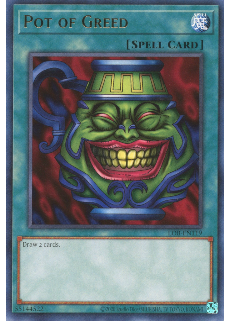Pot of Greed (Rare Unlimited 25th Anniversary Edition)