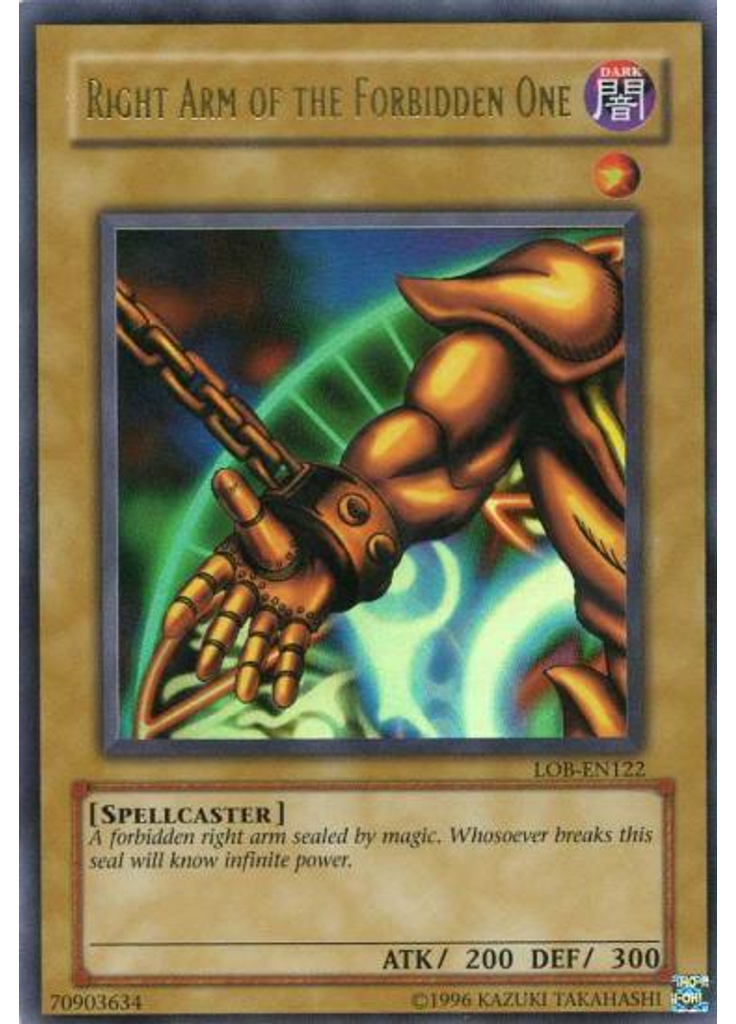 Right Arm of the Forbidden One