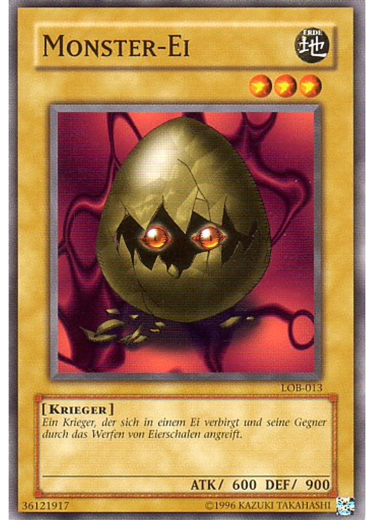 Monster-Ei (Common Unlimited Misprint)