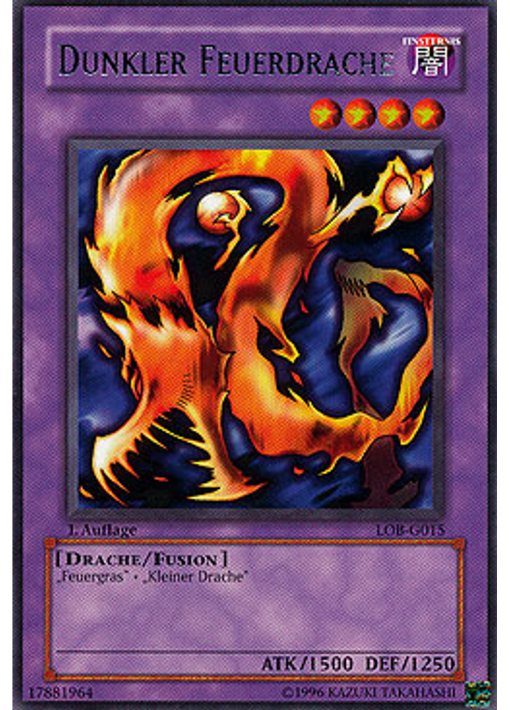 Dunkler Feuerdrache