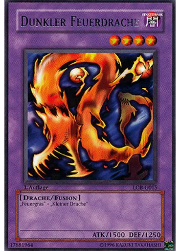 Dunkler Feuerdrache