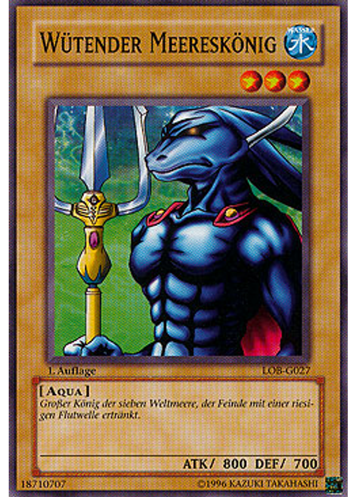 Wütender Meereskönig