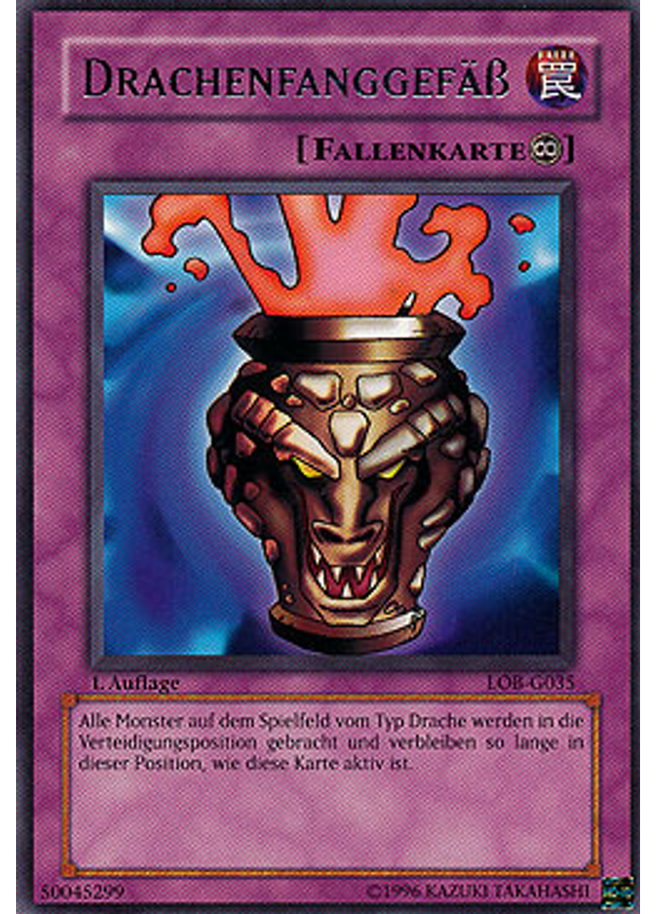 Drachenfanggefäß