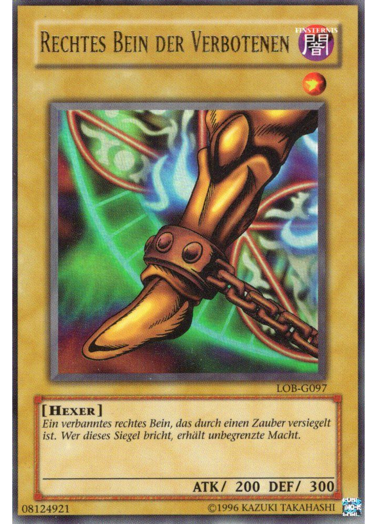 Rechtes Bein der Verbotenen (Ultra Rare Unlimited)