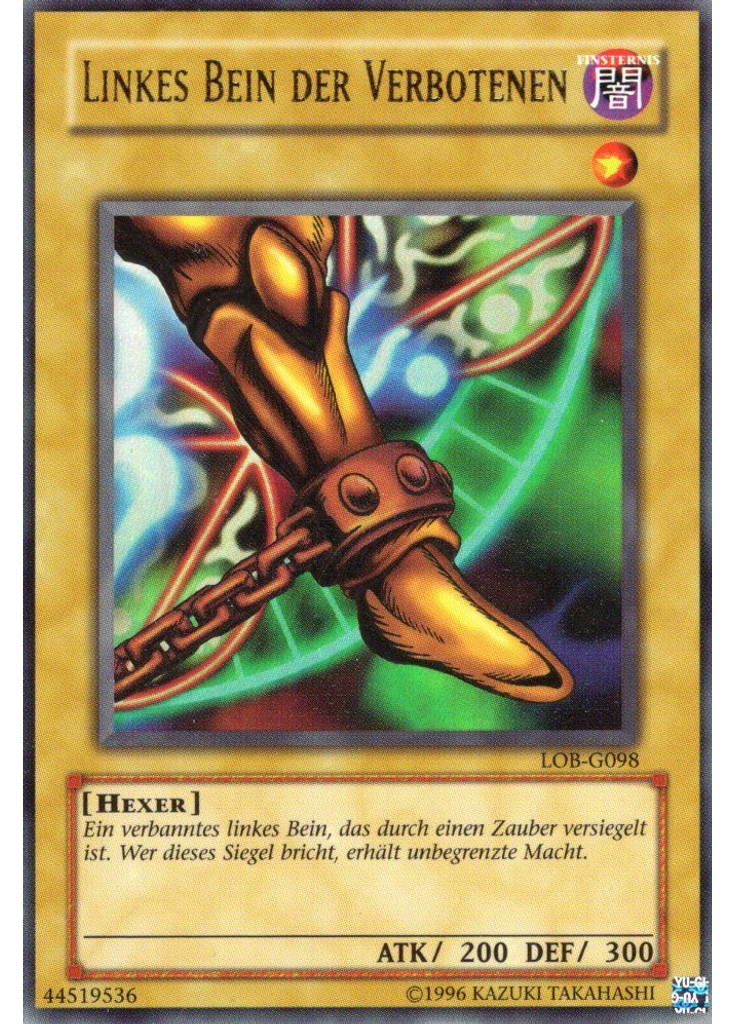 Linkes Bein der Verbotenen (Ultra Rare Unlimited)