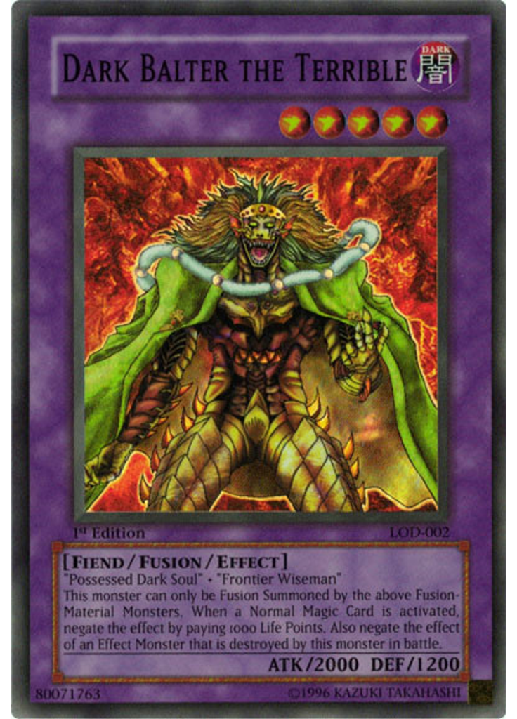 Dark Balter the Terrible