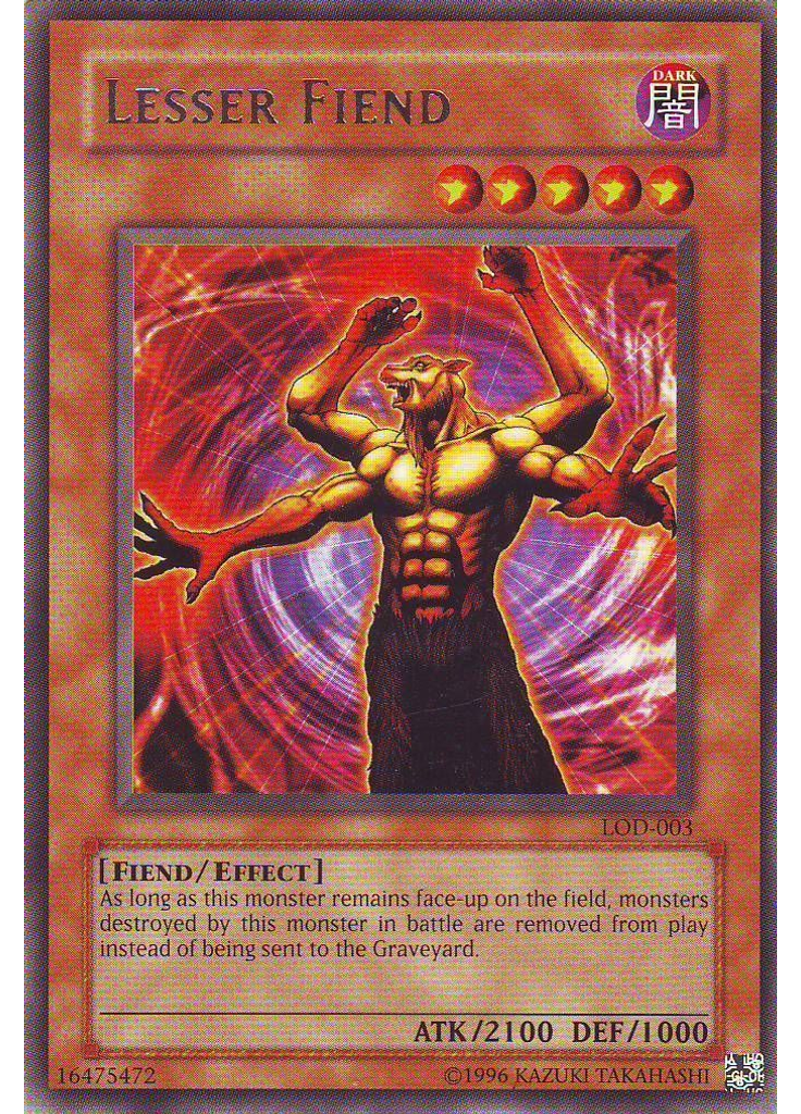 Lesser Fiend (Rare Unlimited)