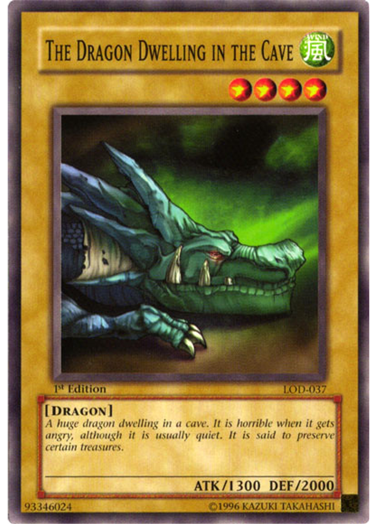 The Dragon Dwelling in the Cave