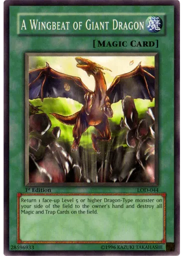 A Wingbeat of Giant Dragon