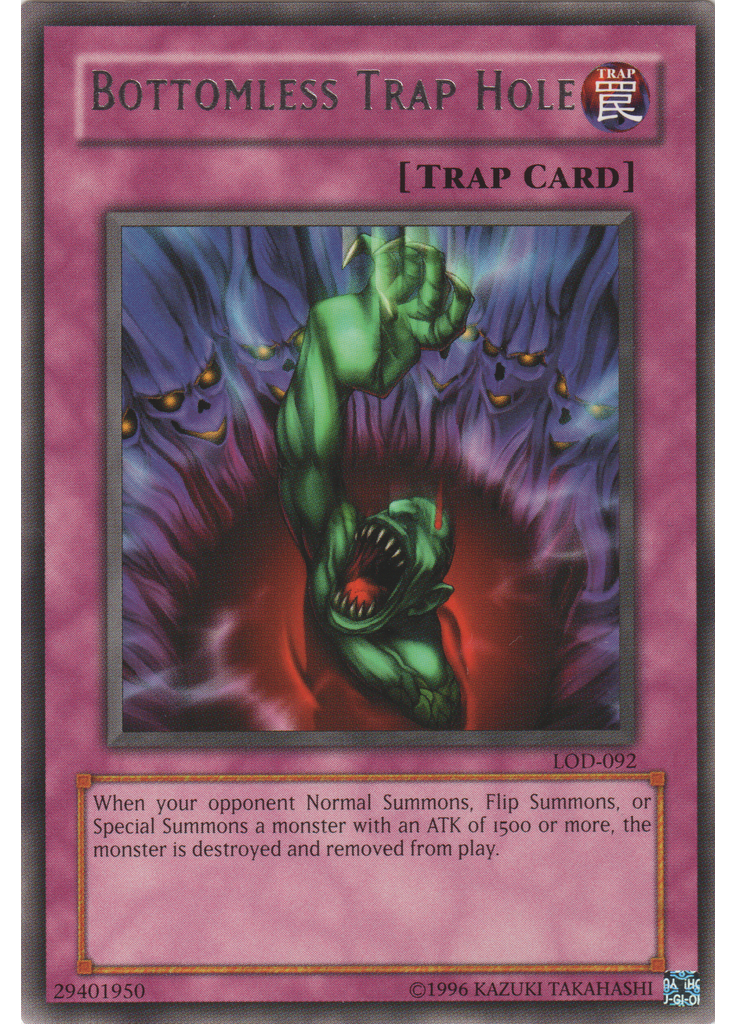 Bottomless Trap Hole (Rare Unlimited)