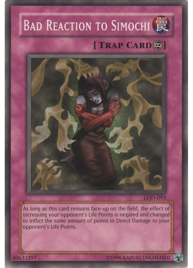 Bad Reaction to Simochi (Common Unlimited)