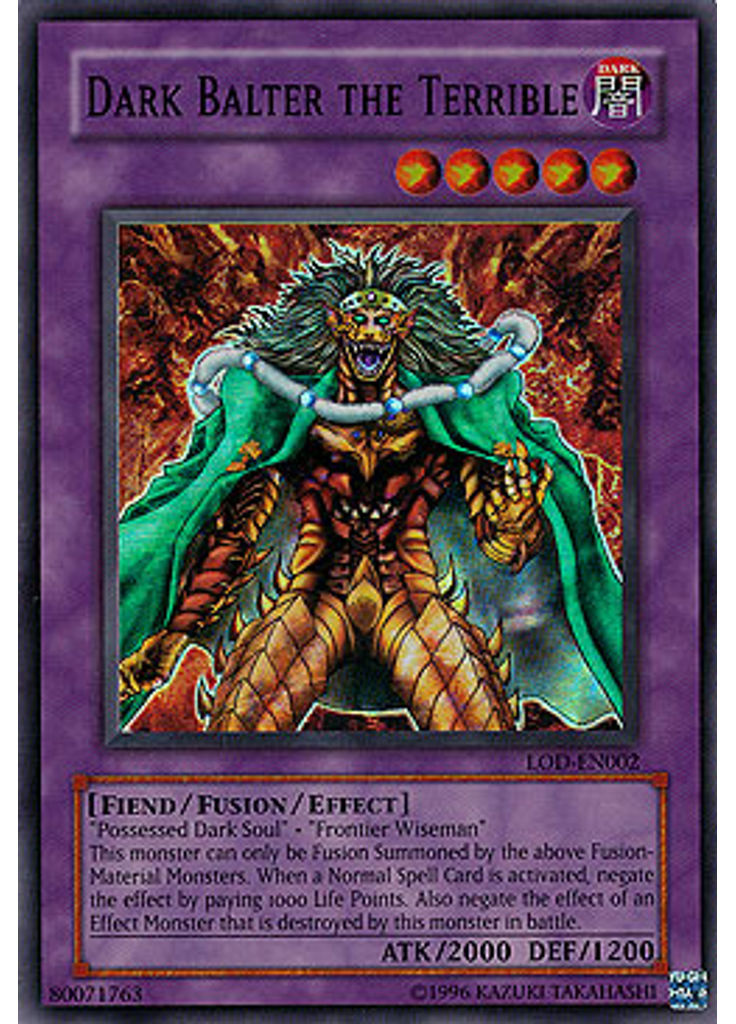 Dark Balter the Terrible
