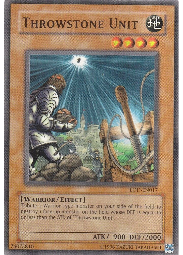 Throwstone Unit