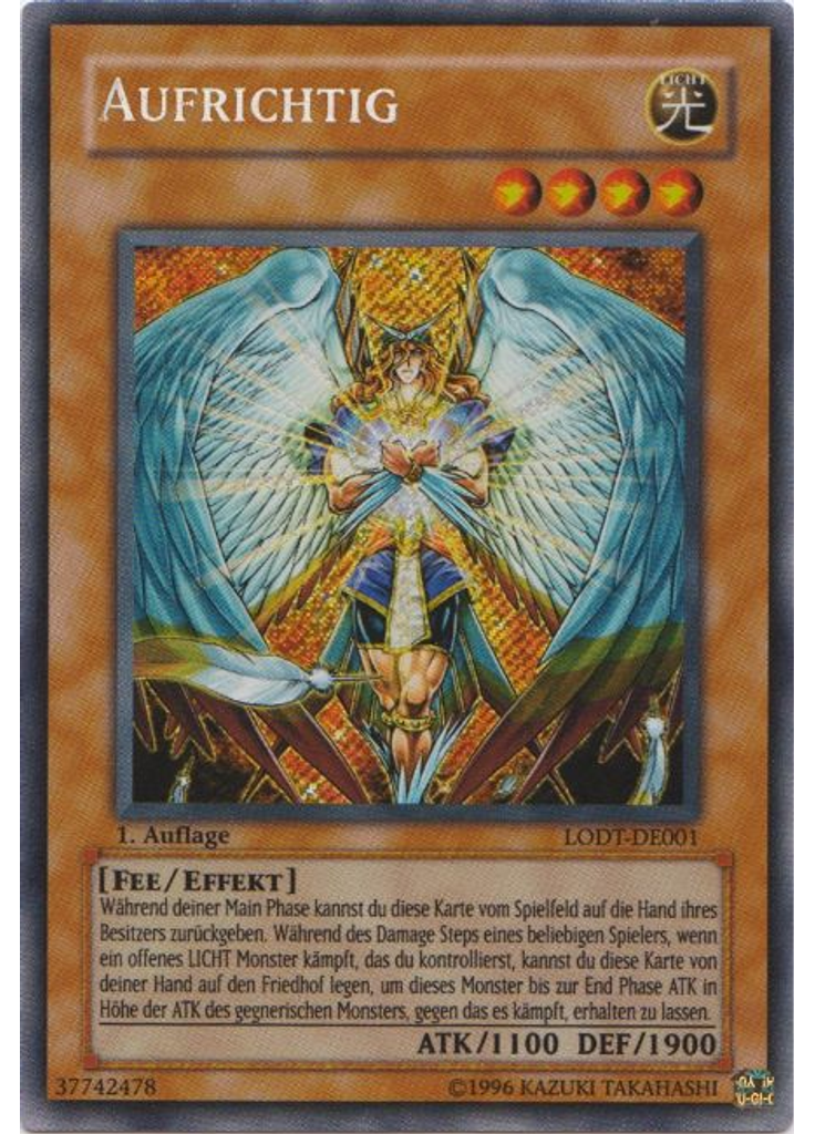 Aufrichtig (Secret Rare 1st Edition)