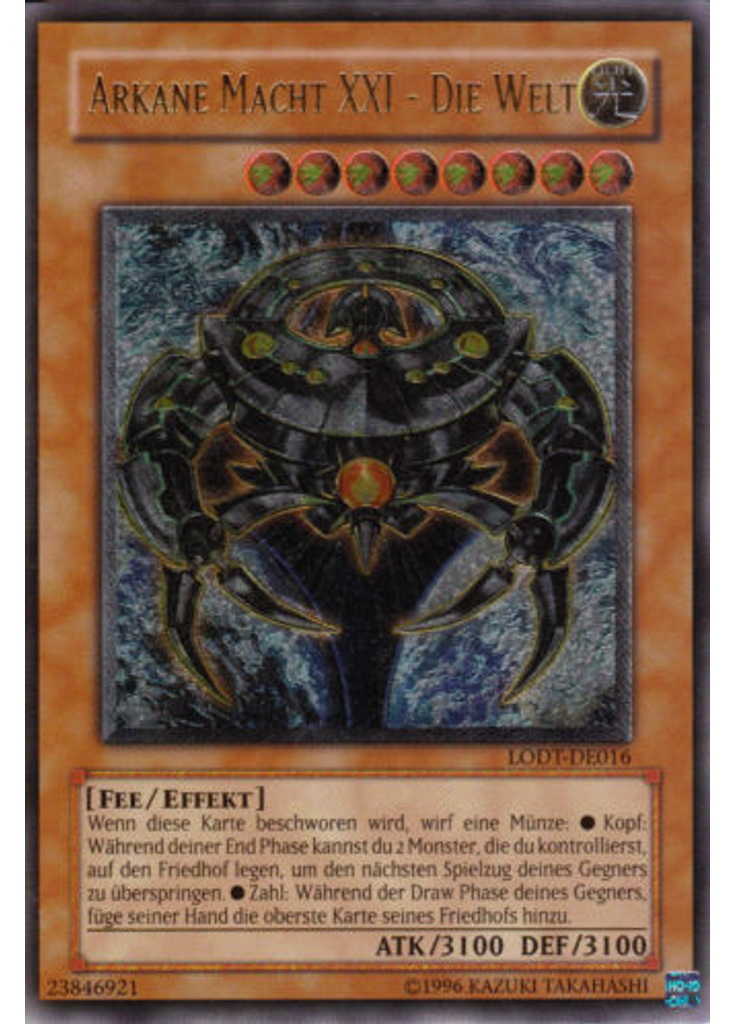Arkane Macht XXI - Die Welt (Ultimate Rare Unlimited)