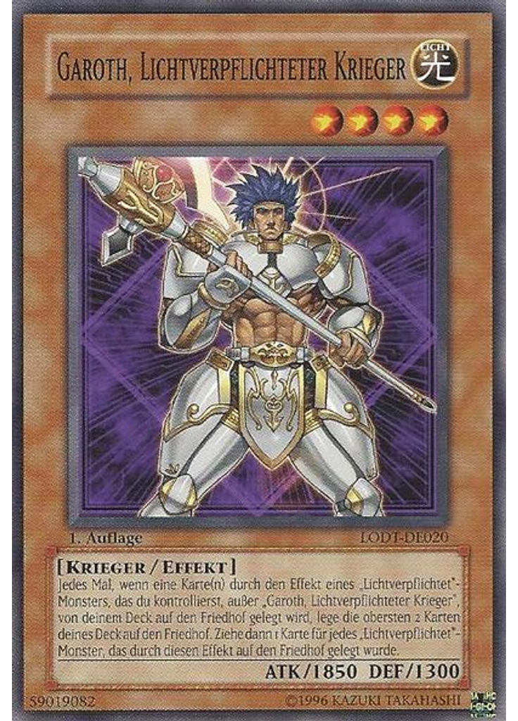 Garoth, Lichtverpflichteter Krieger