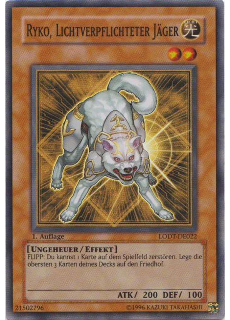 Ryko, Lichtverpflichteter Jäger
