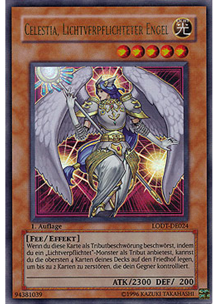 Celestia, Lichtverpflichteter Engel