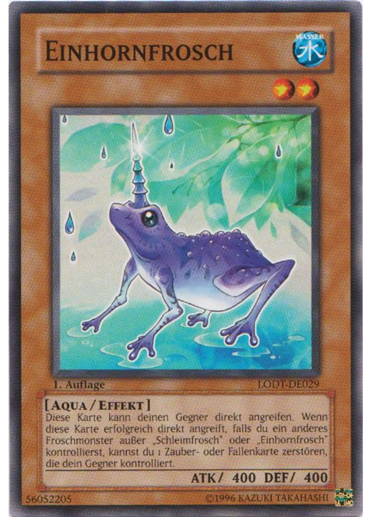 Einhornfrosch