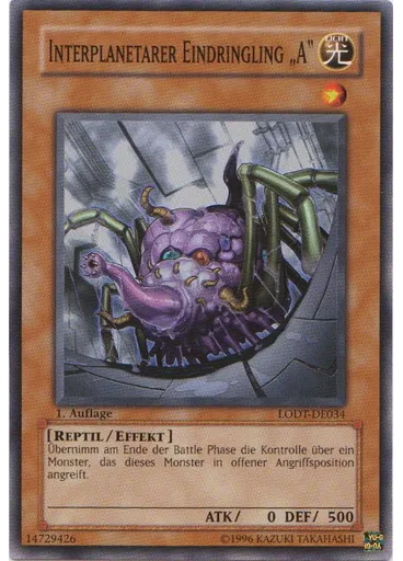Interplanetarer Eindringling „A“