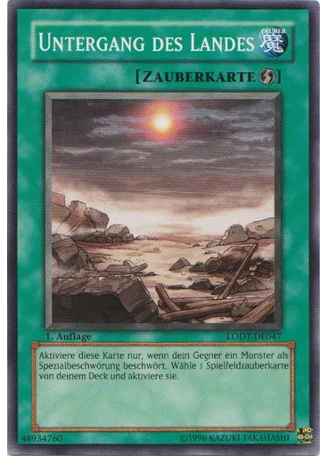 Untergang des Landes