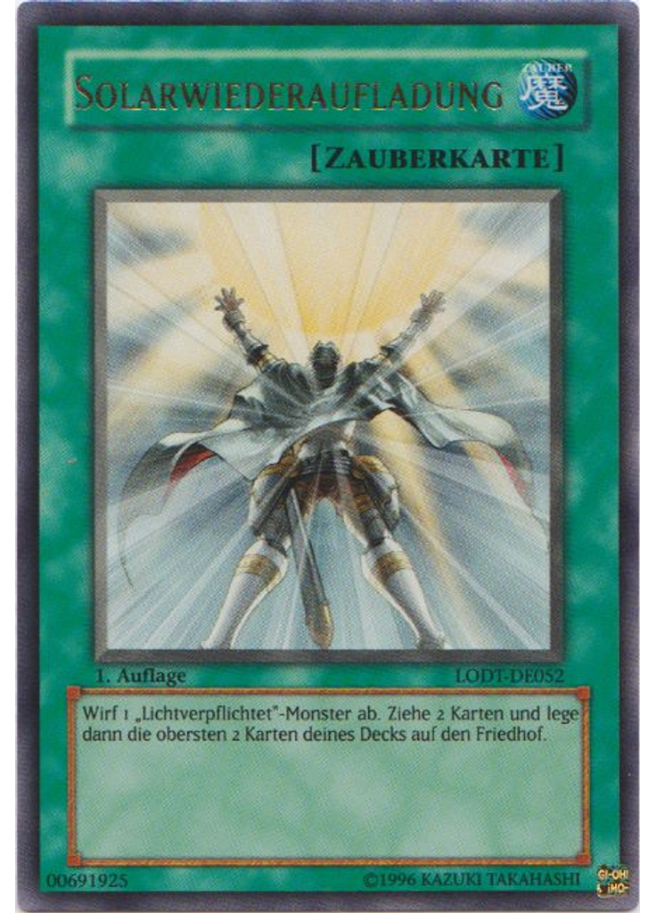Solarwiederaufladung