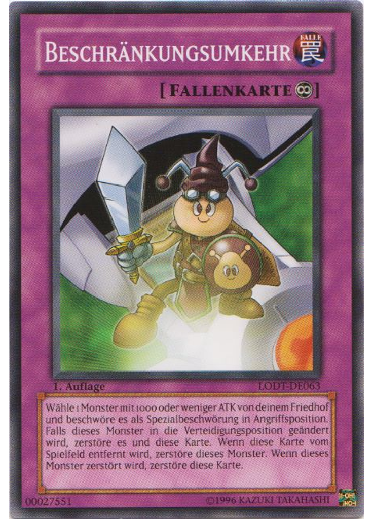 Beschränkungsumkehr
