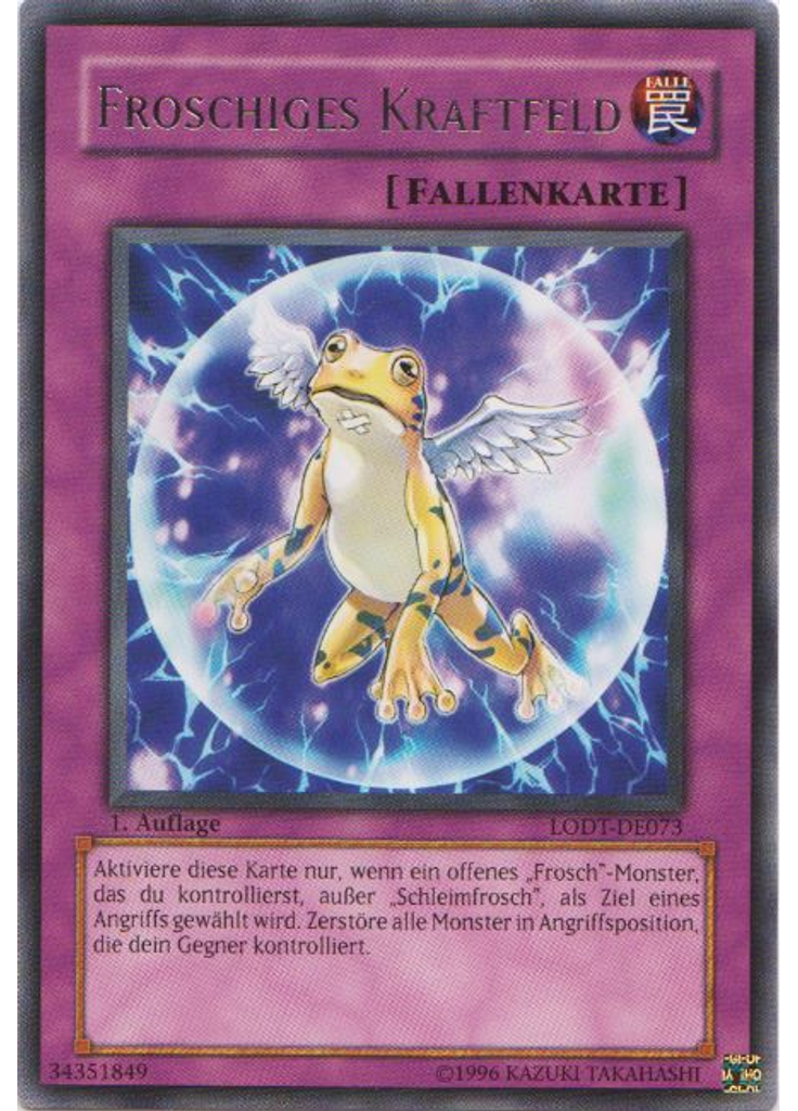 Froschiges Kraftfeld