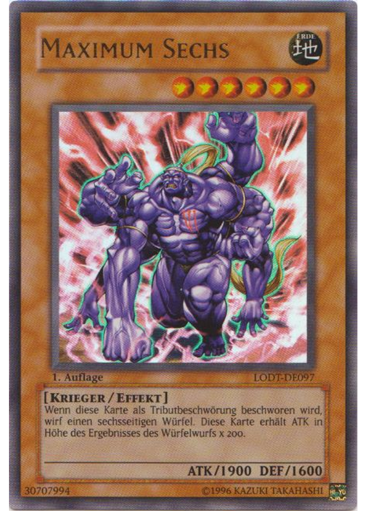 Maximum Sechs