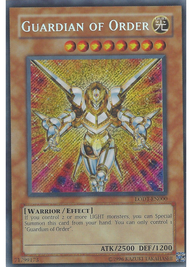 Guardian of Order (Secret Rare Unlimited)