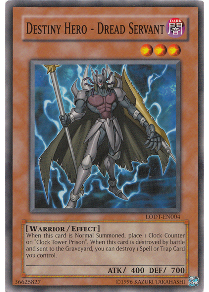 Destiny HERO - Dread Servant (Common Unlimited)