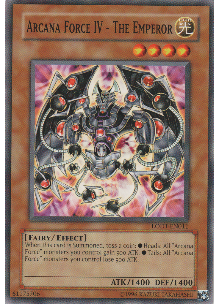 Arcana Force IV - The Emperor (Common Unlimited)