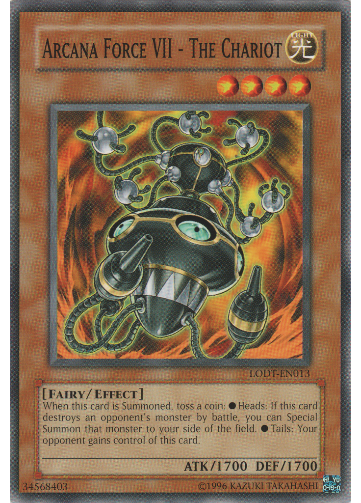 Arcana Force VII - The Chariot (Common Unlimited)