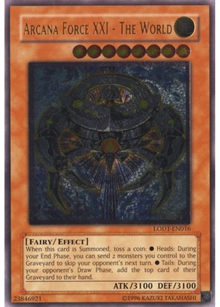 Arcana Force XXI - The World (Ultimate Rare Unlimited)