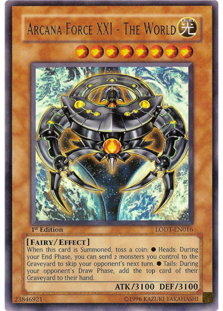 Arcana Force XXI - The World