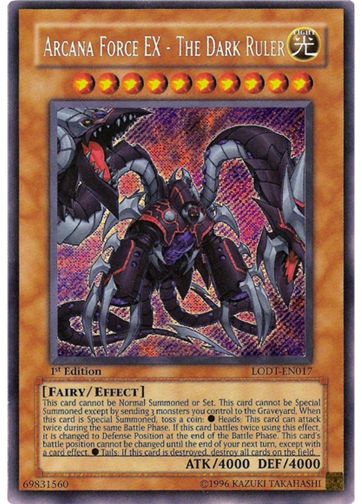 Arcana Force EX - The Dark Ruler